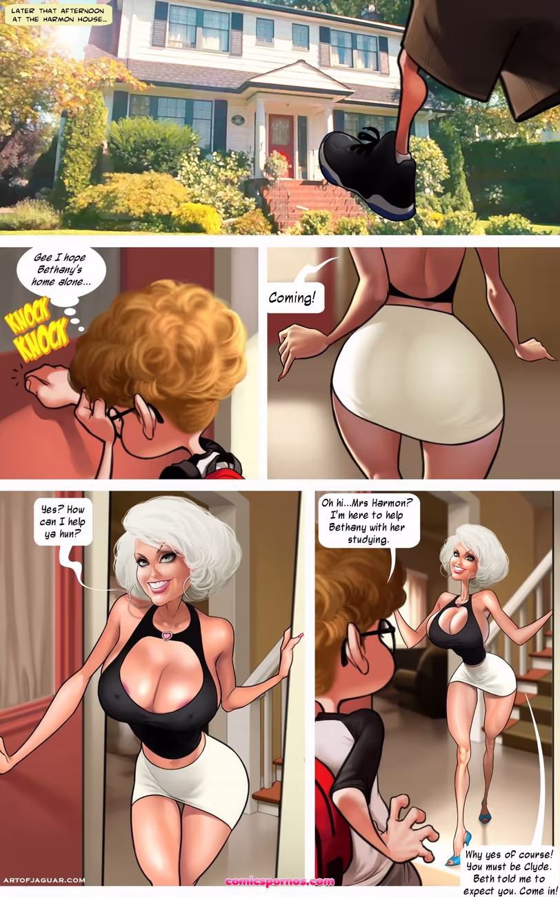 Bangin' Buddies 2 - Bethany And Mrs Harmon - page 4