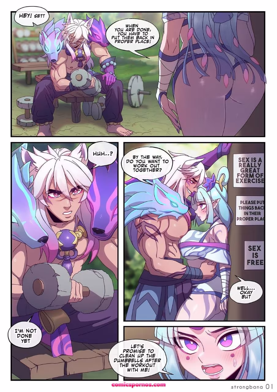 Sett x Soraka - Spirit Blossom - page 1