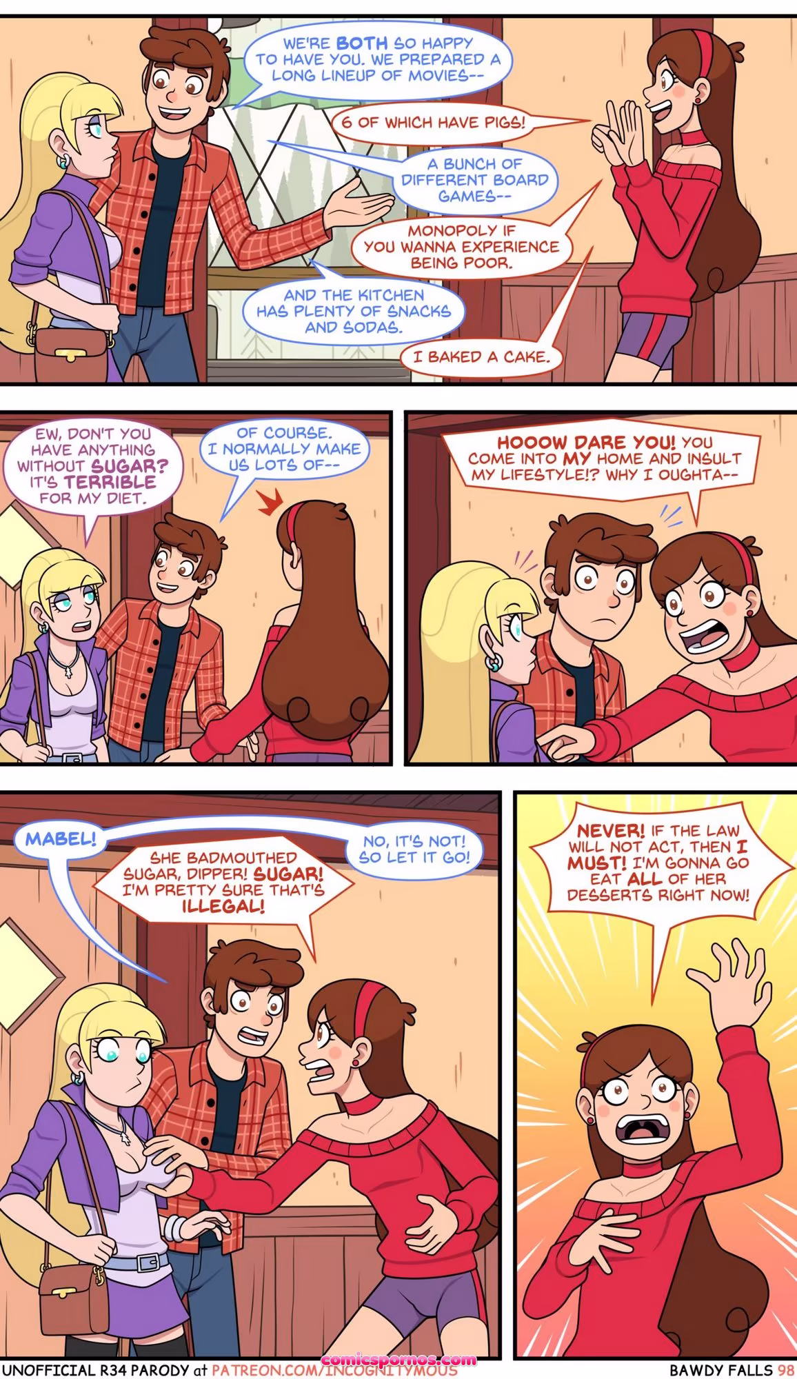 Bawdy Falls (Ongoing) - page 99