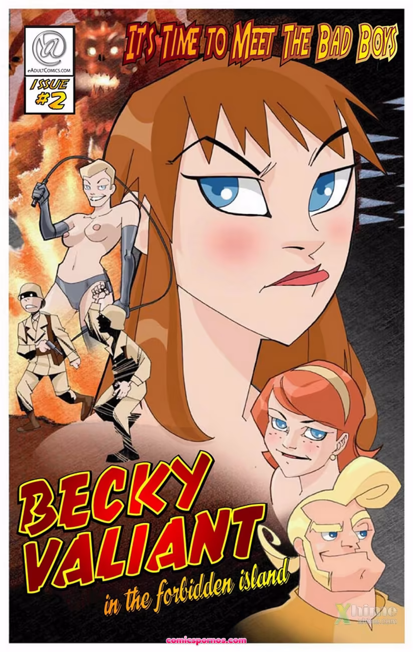 Becky Valiant And The Forbidden Island - page 1