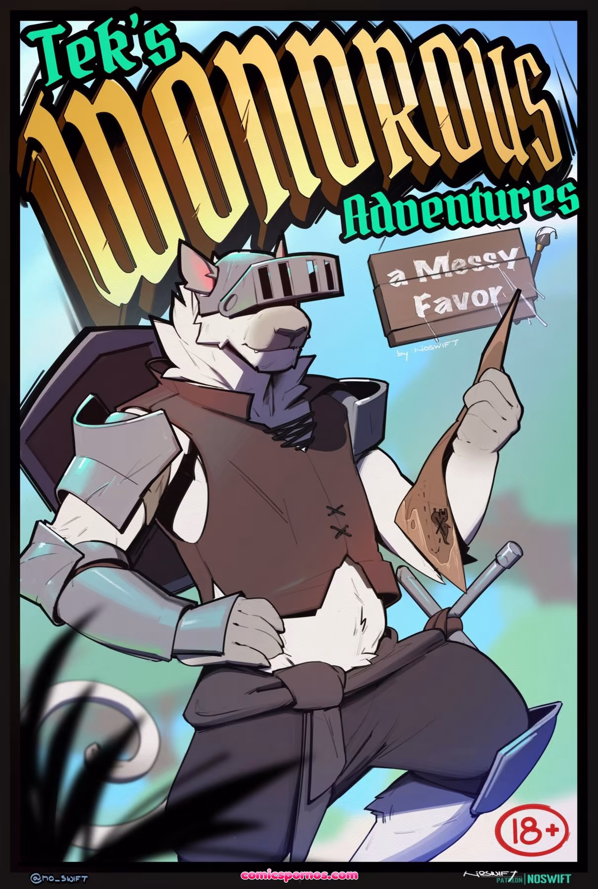 Tek's Wondrous Adventures - A Messy Favor - page 1