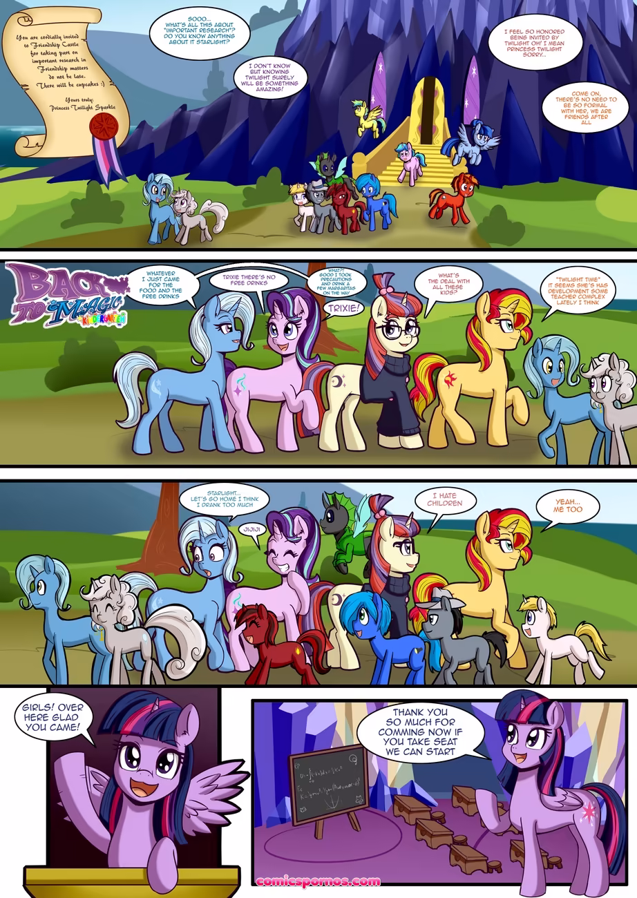 Back To Magic Kindergarten - page 2