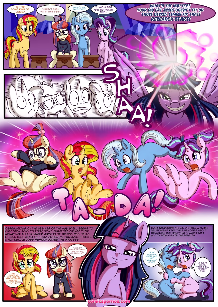 Back To Magic Kindergarten - page 3