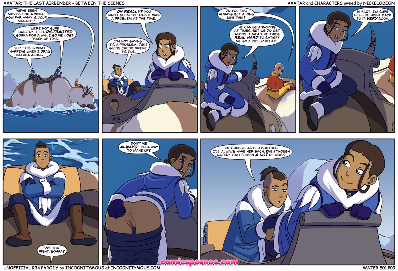 Between The Scenes - page 9