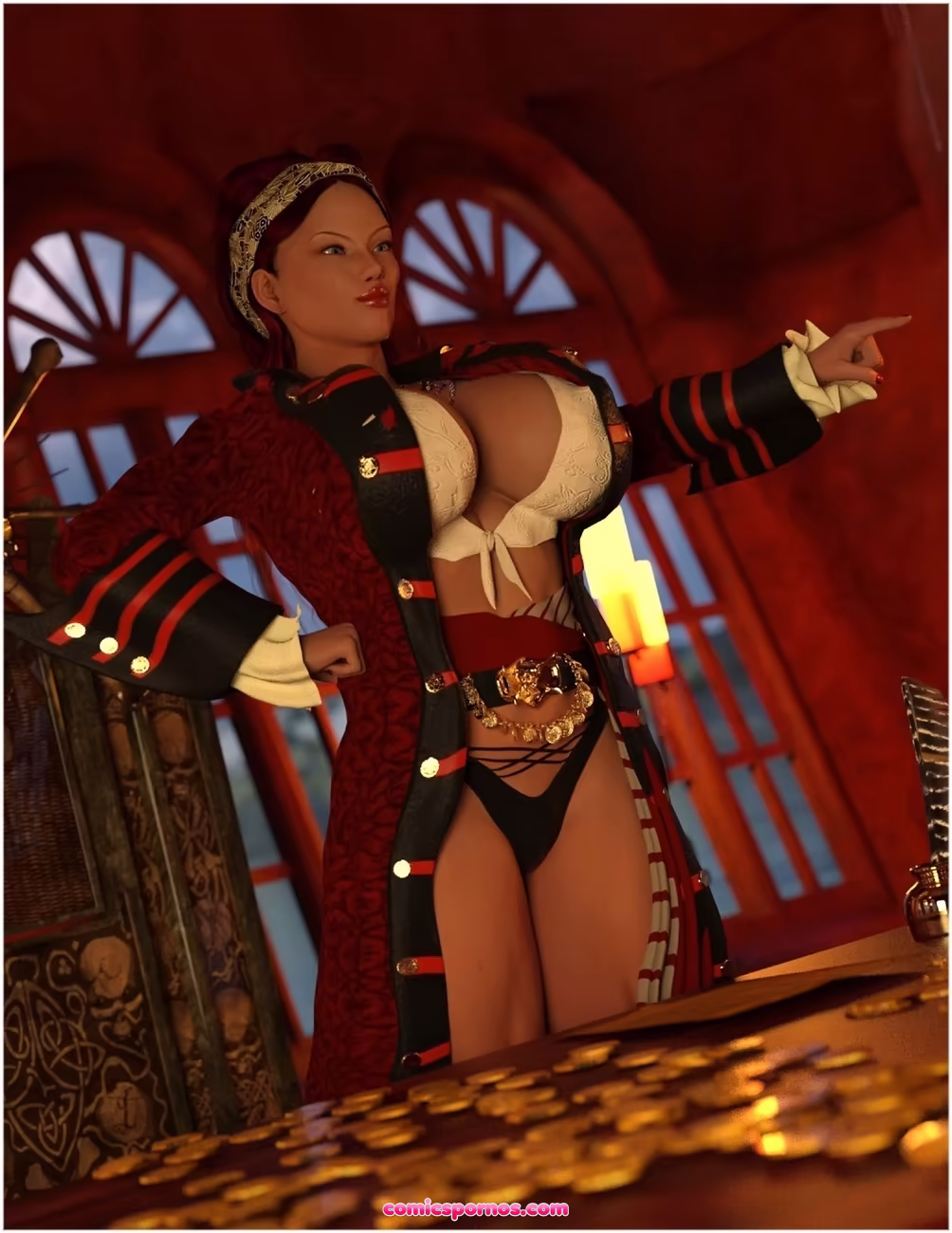 Captain Maia & The Goblin Treasure - page 4