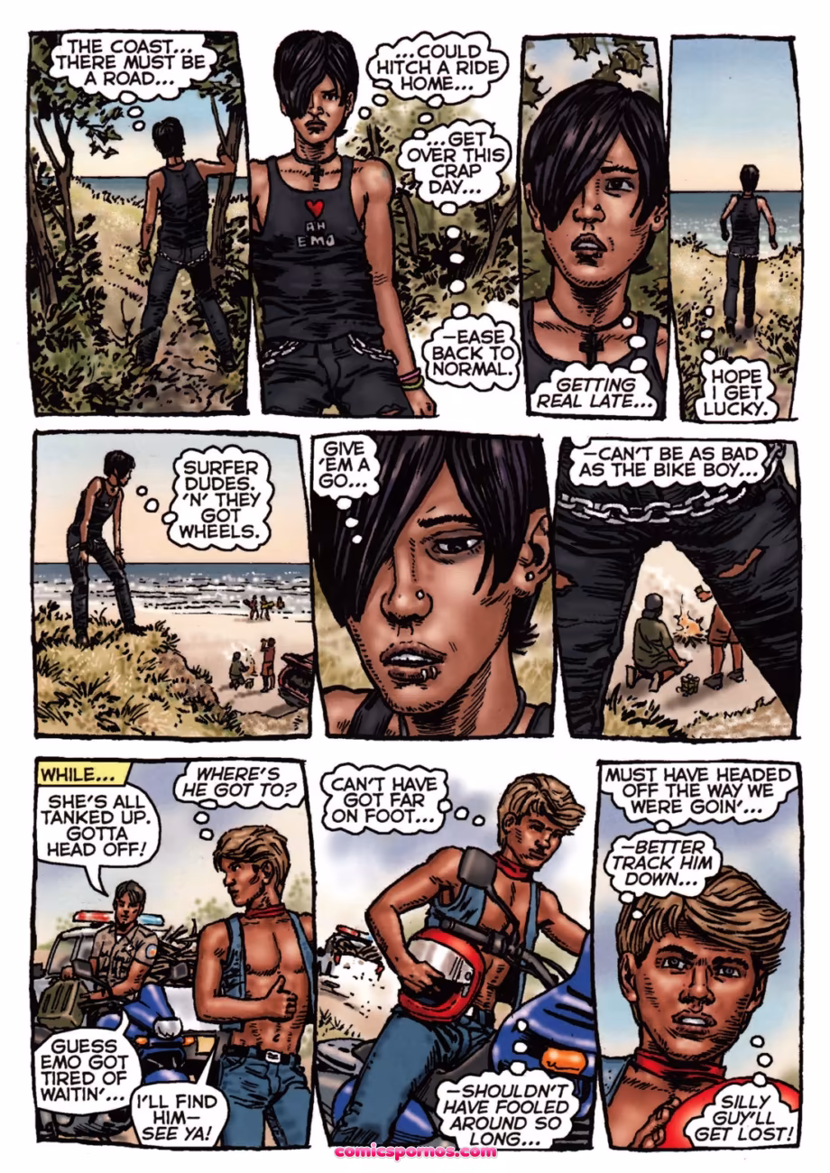 Bike Boy Rides Again - page 12