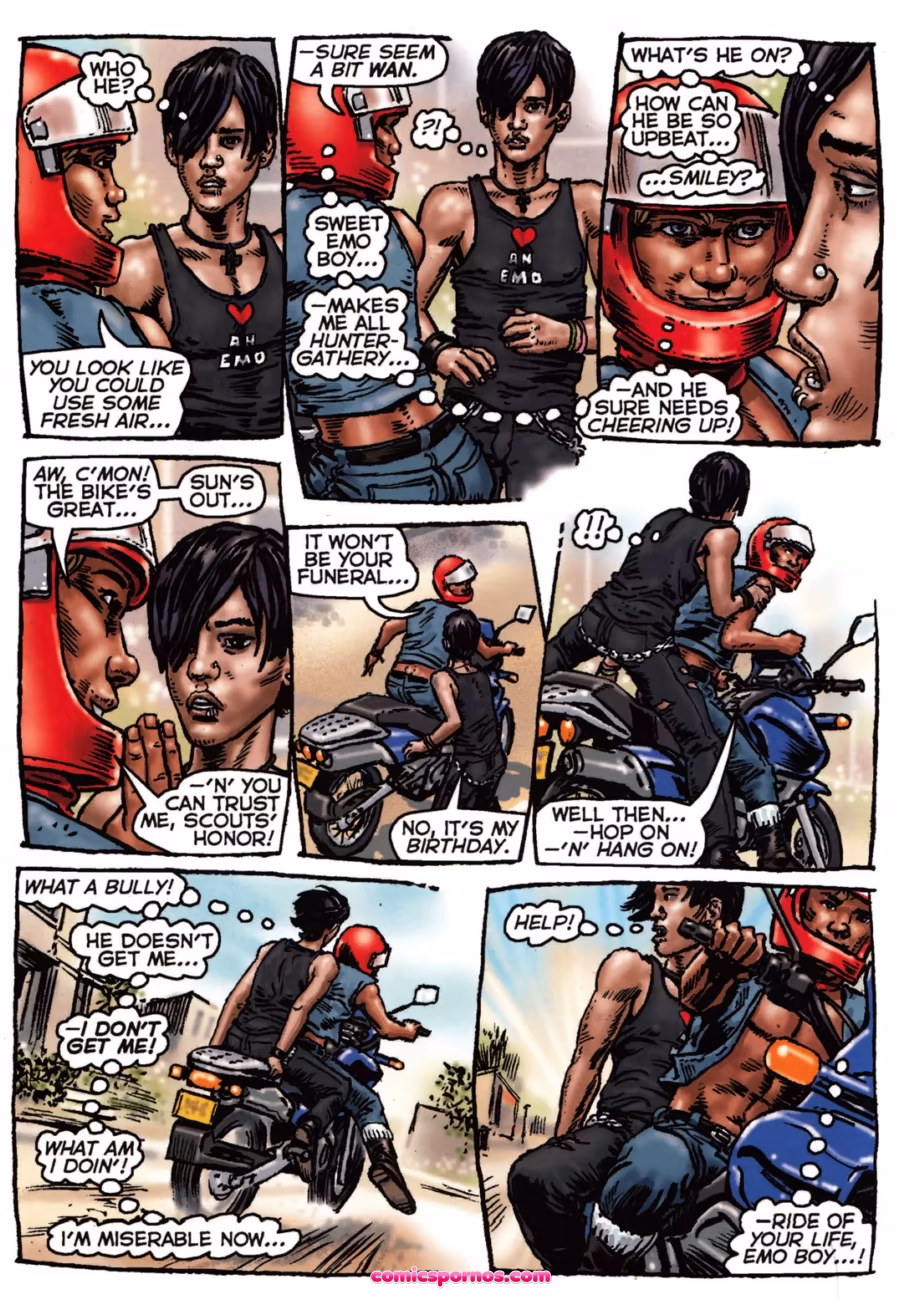 Bike Boy Rides Again - page 3
