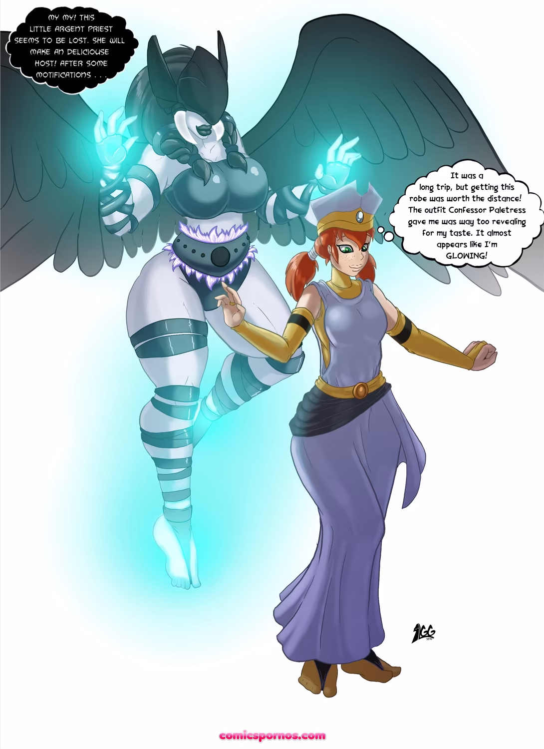 Val'kyr And The Priestess - page 1