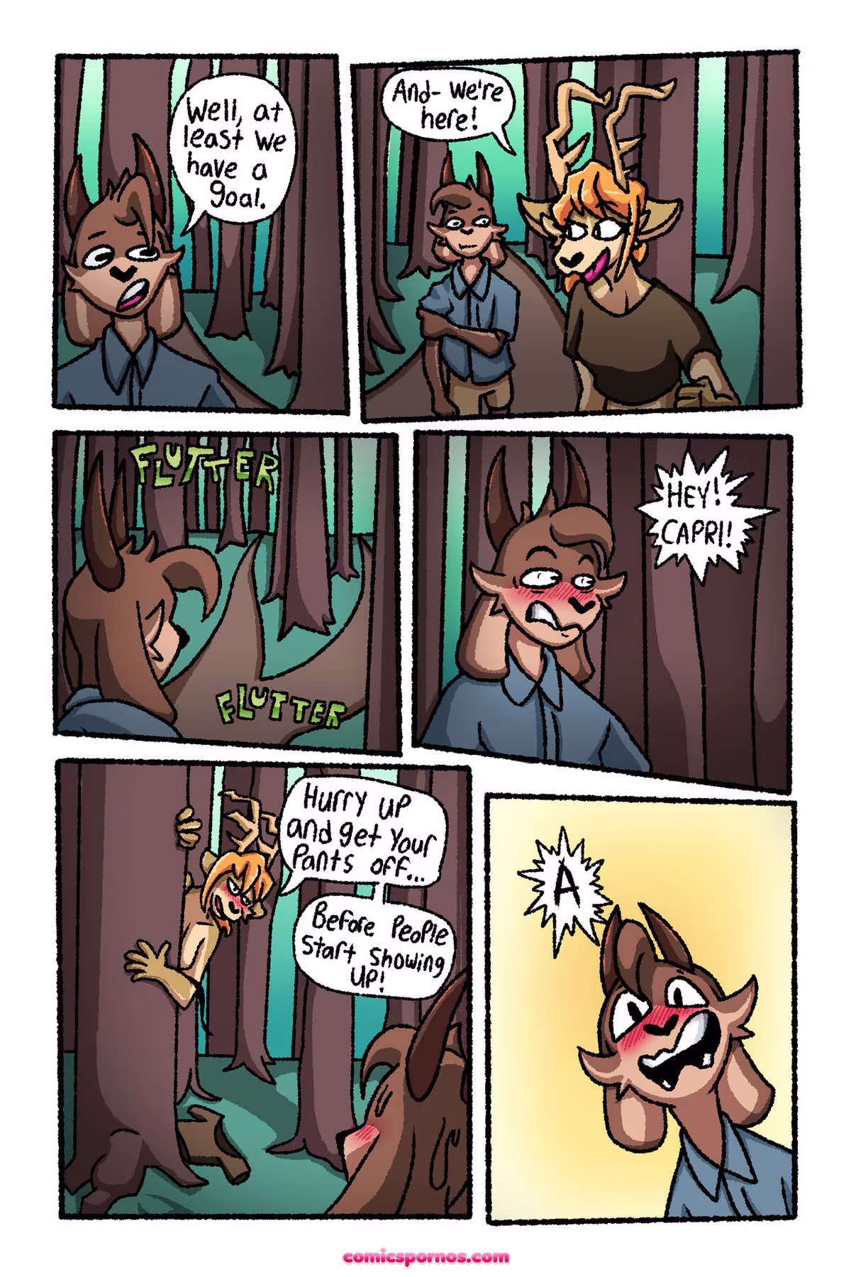 Dare Them! Streak In The Woods - page 2
