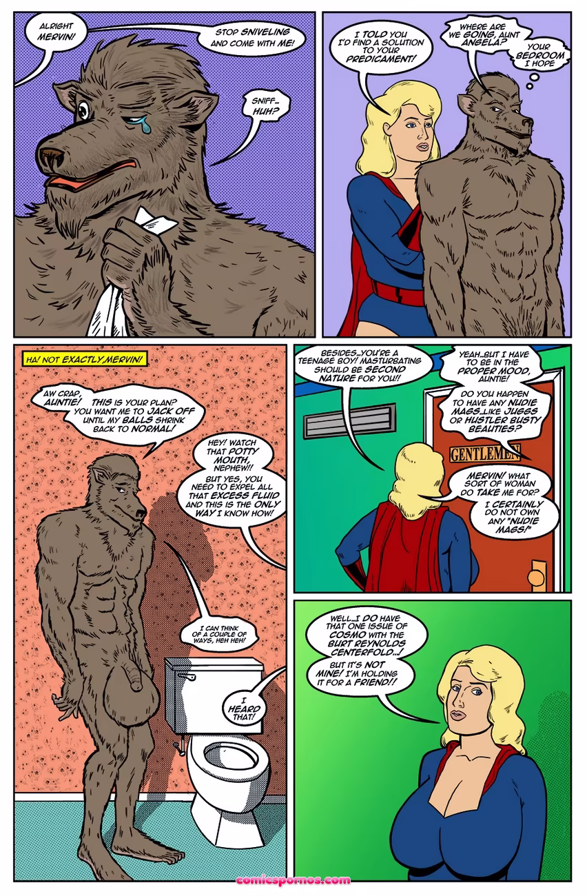Blonde Marvel - Mervin The Monster - page 7