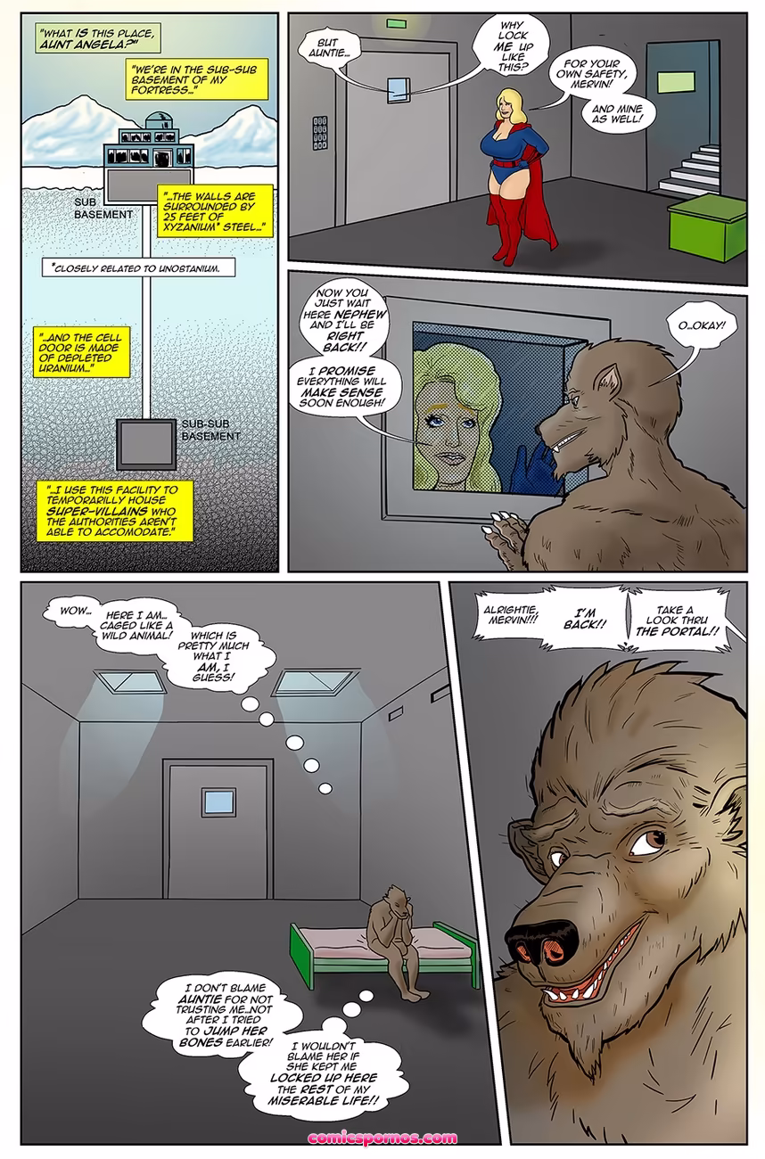 Blonde Marvel - Mervin The Monster - page 9