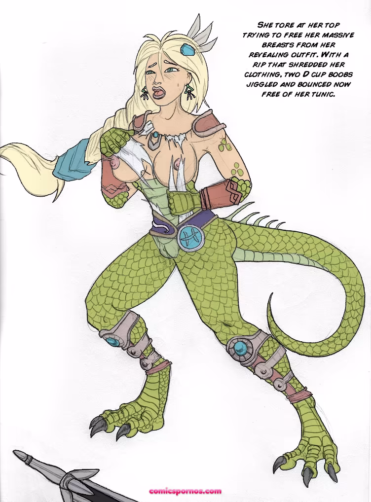 Lizardwoman Sophitia - page 7