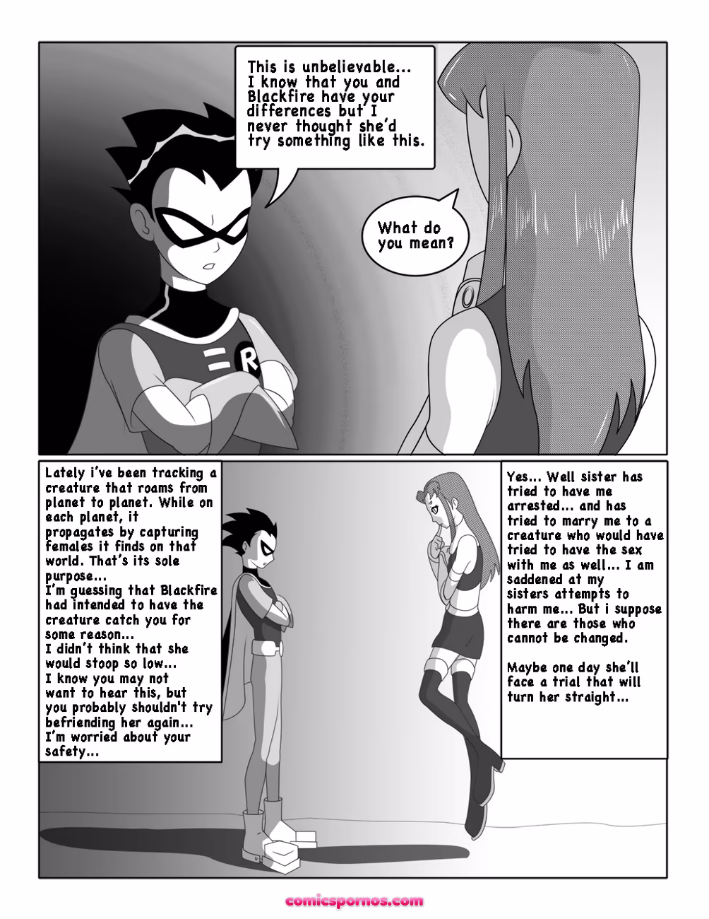 Blackfire's Punishment 1 - page 9