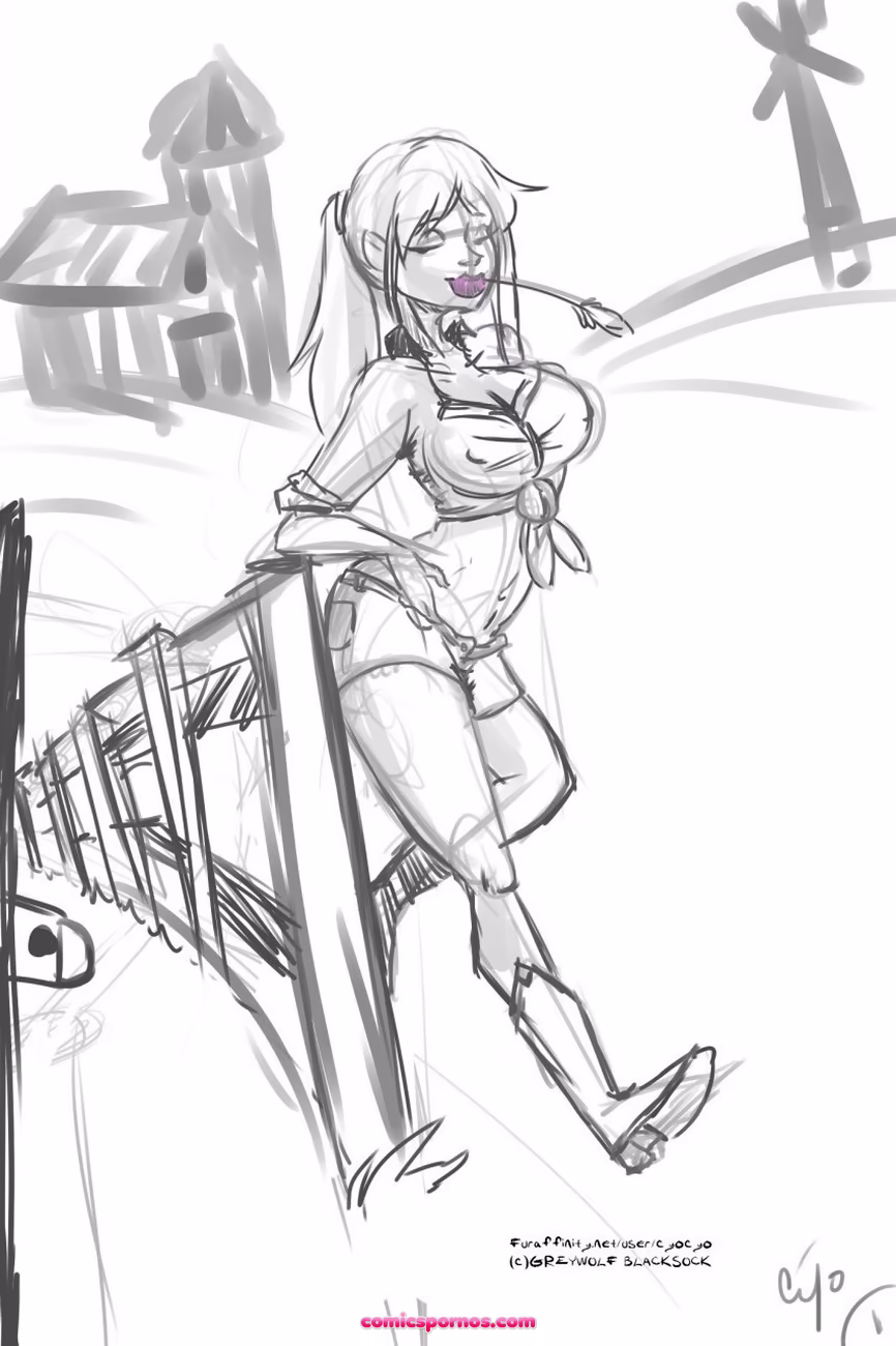 Blacksock Cowgirl - page 1