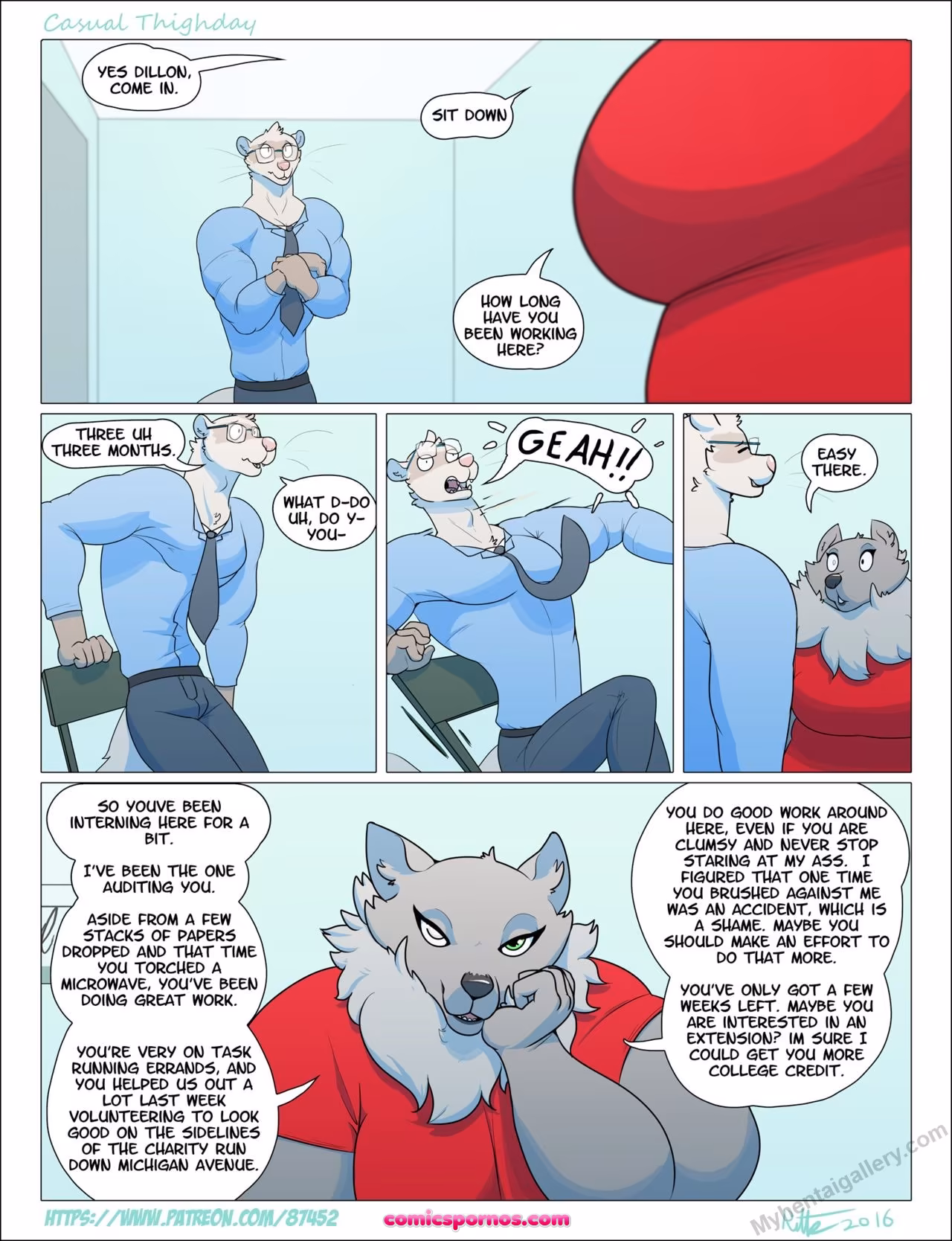 Casual Thighday - page 3