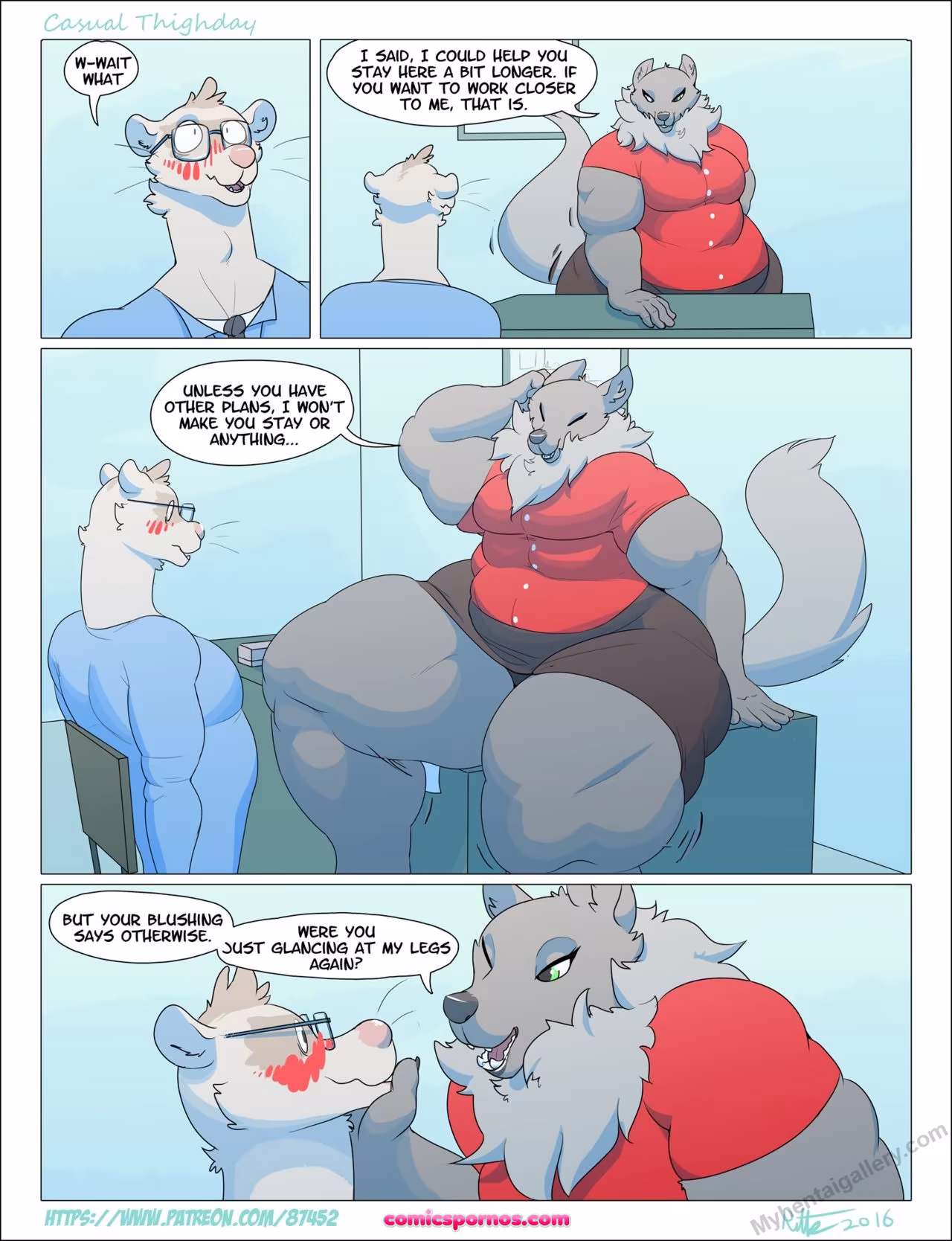 Casual Thighday - page 4