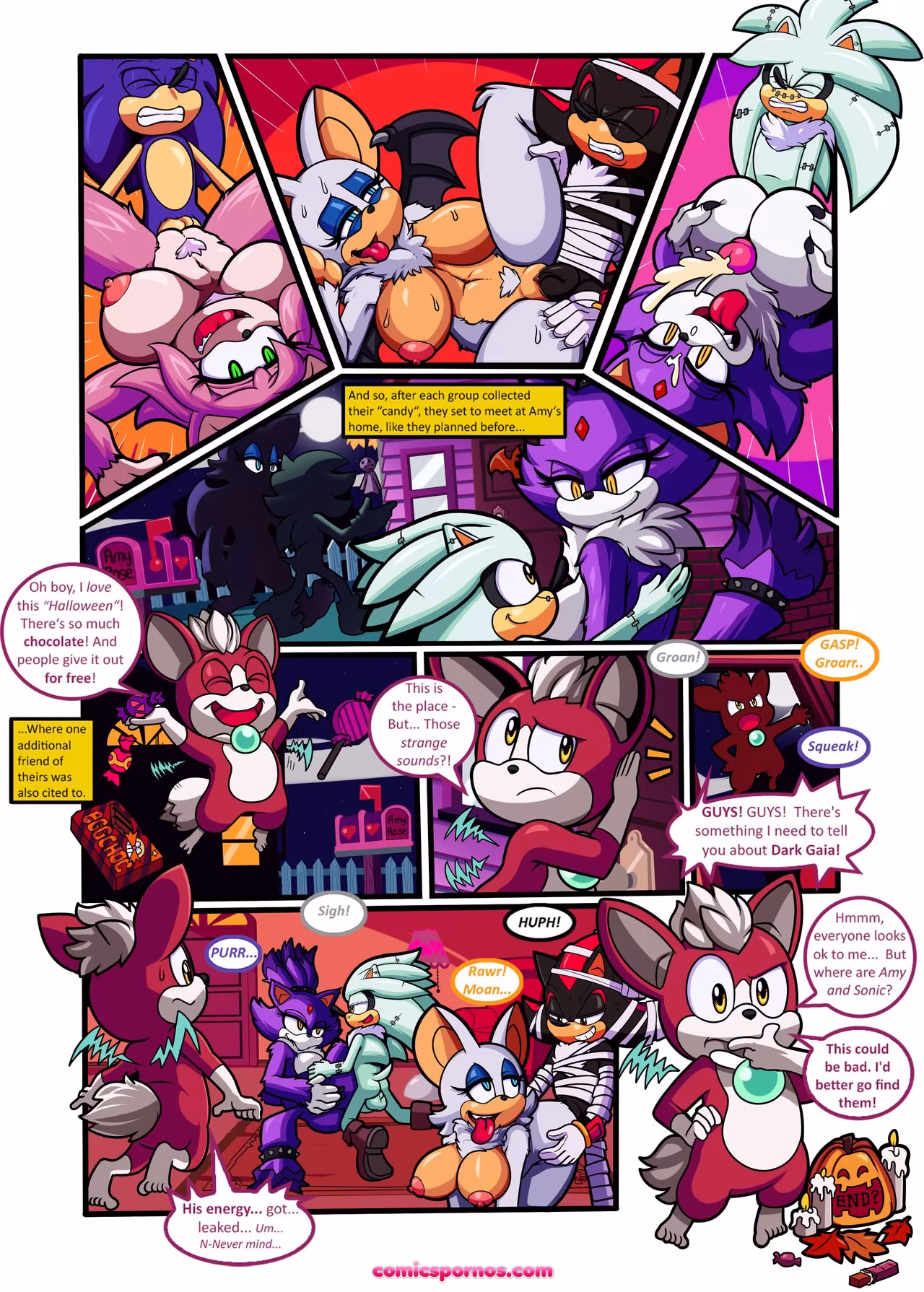 Calloween - Night Of The Were-Girls - page 6