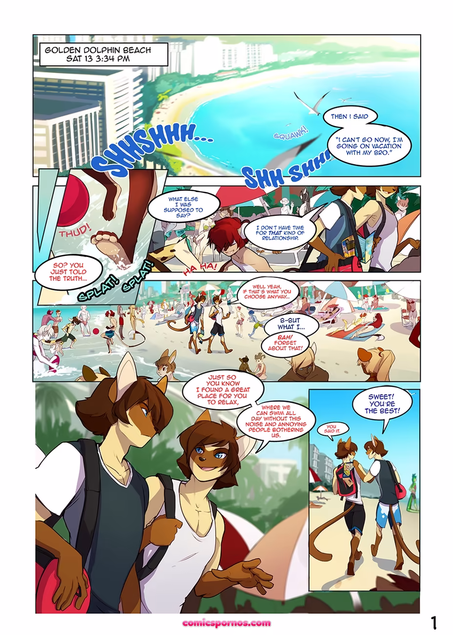 Cats Love Water 1 - page 2