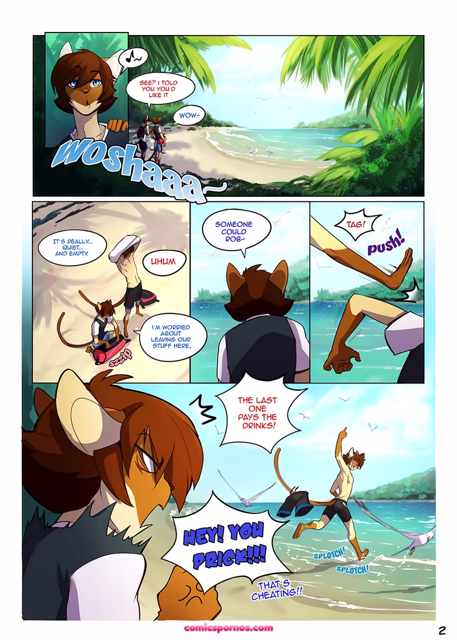Cats Love Water 1 - page 3