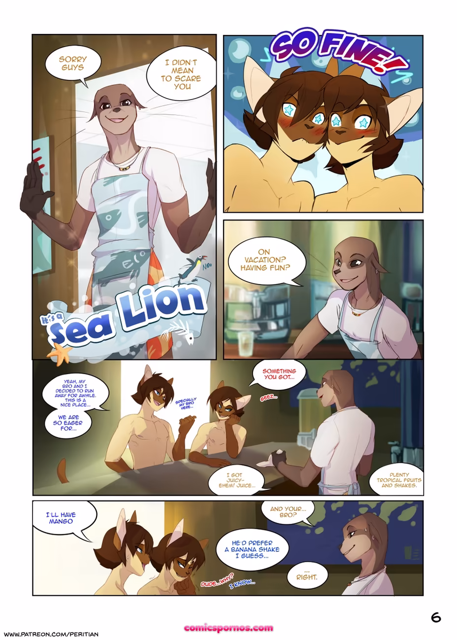 Cats Love Water 1 - page 7