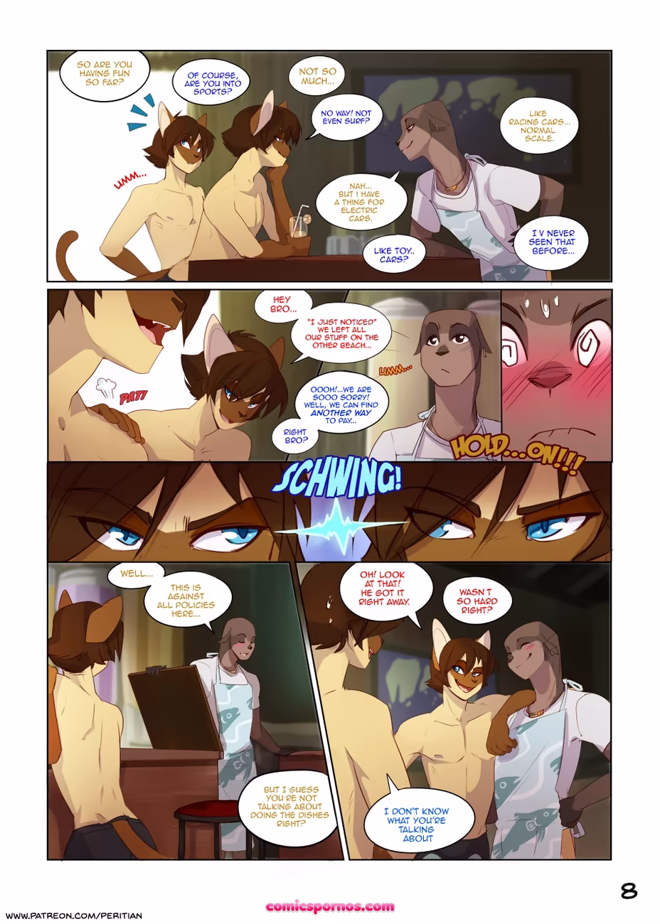 Cats Love Water 1 - page 9