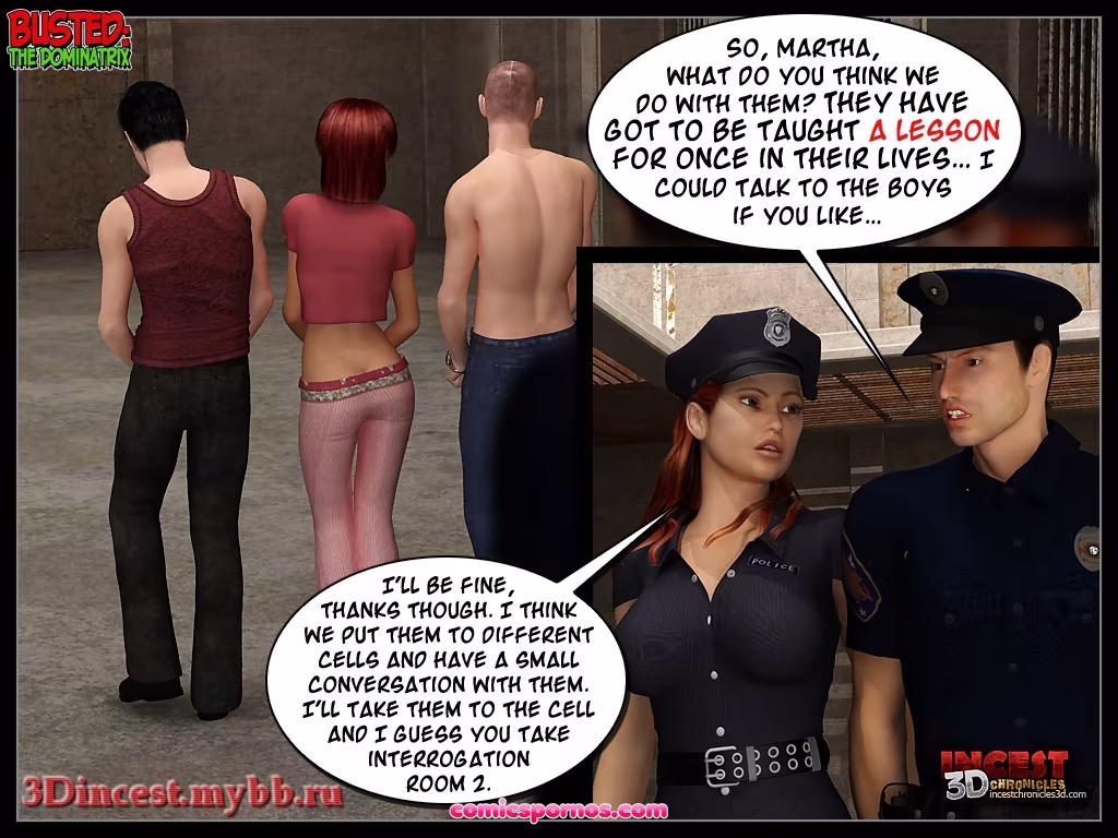 Busted 2 - The Dominatrix - page 5
