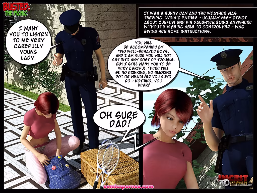 Busted 1 - The Picnic - page 2
