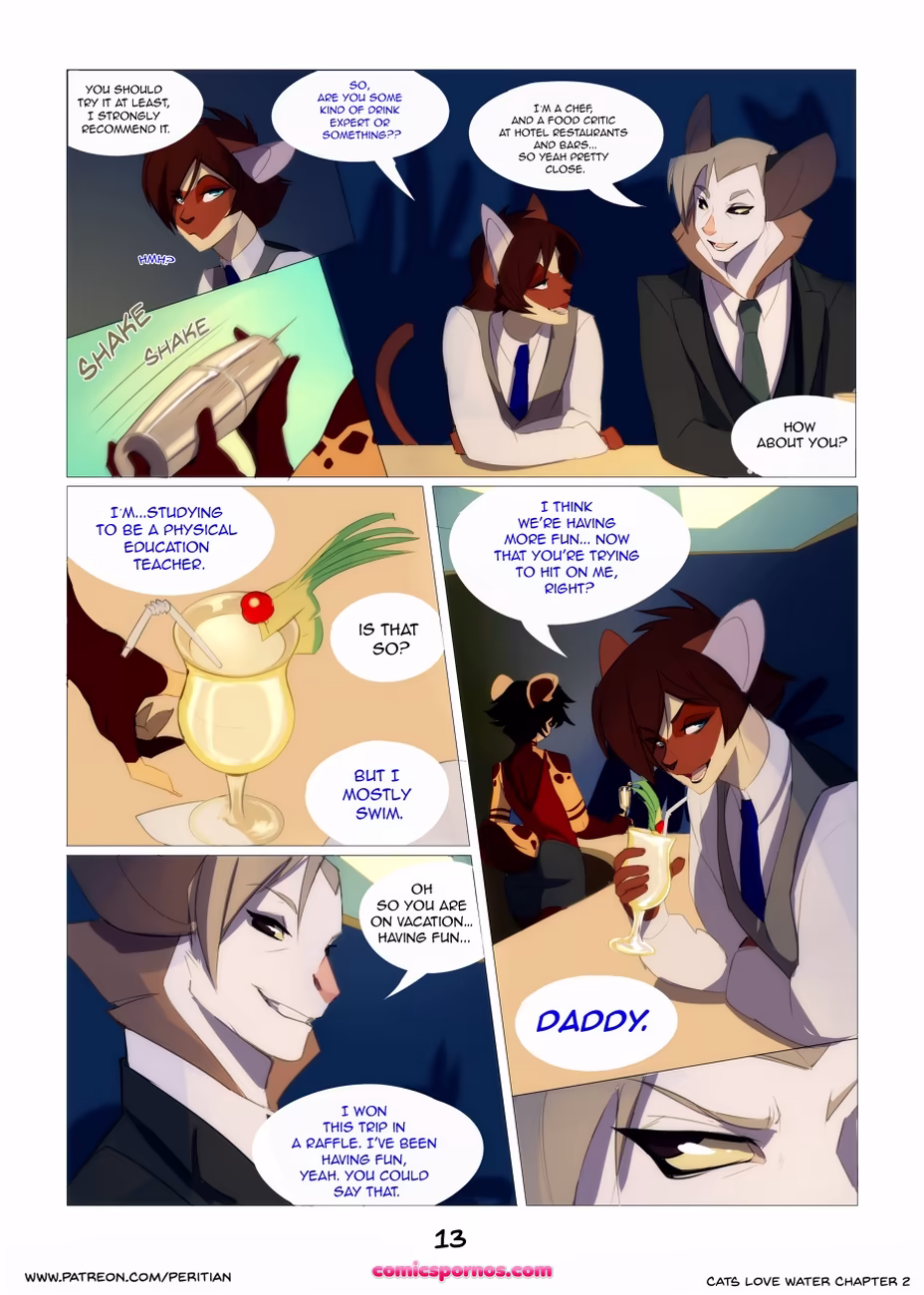 Cats Love Water 2 - page 14