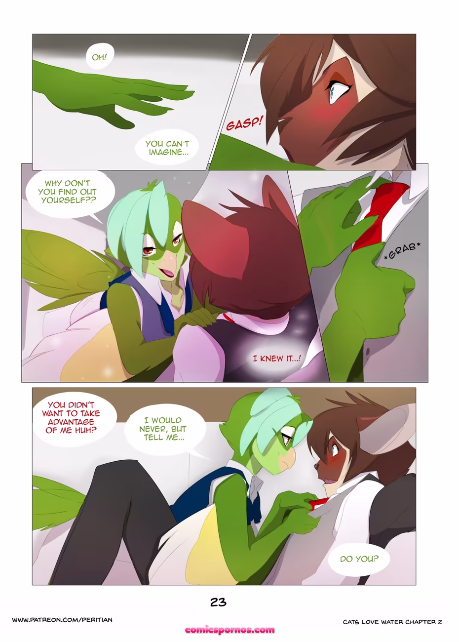Cats Love Water 2 - page 24