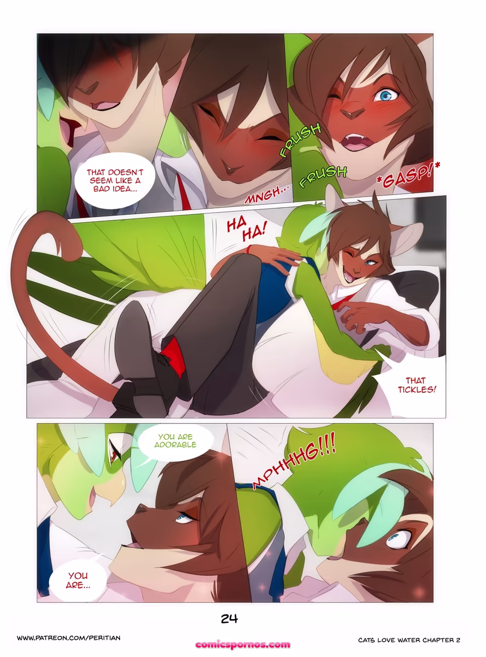 Cats Love Water 2 - page 25