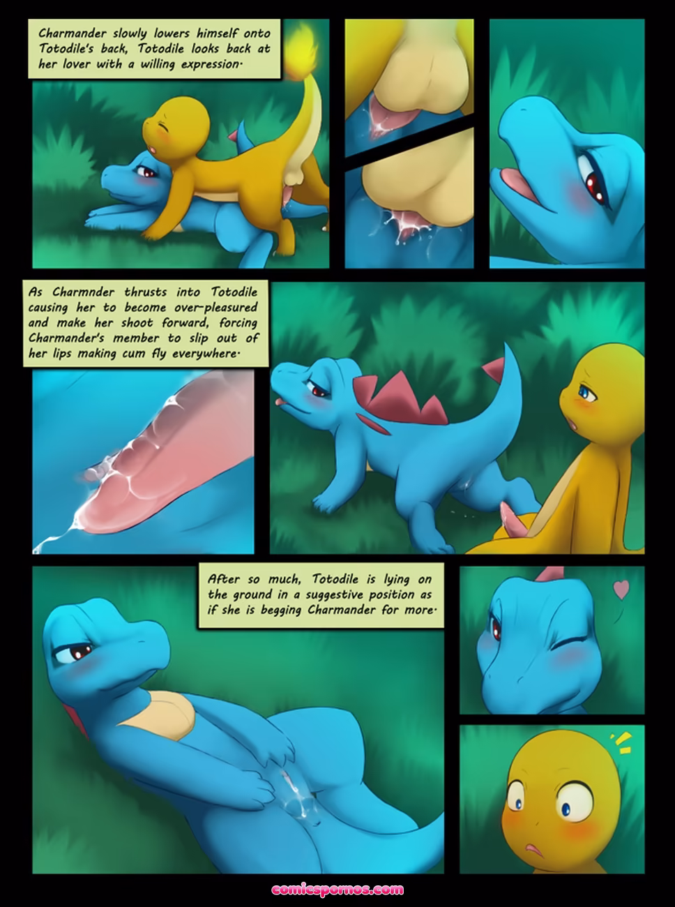 Charmander X Totodile - page 6