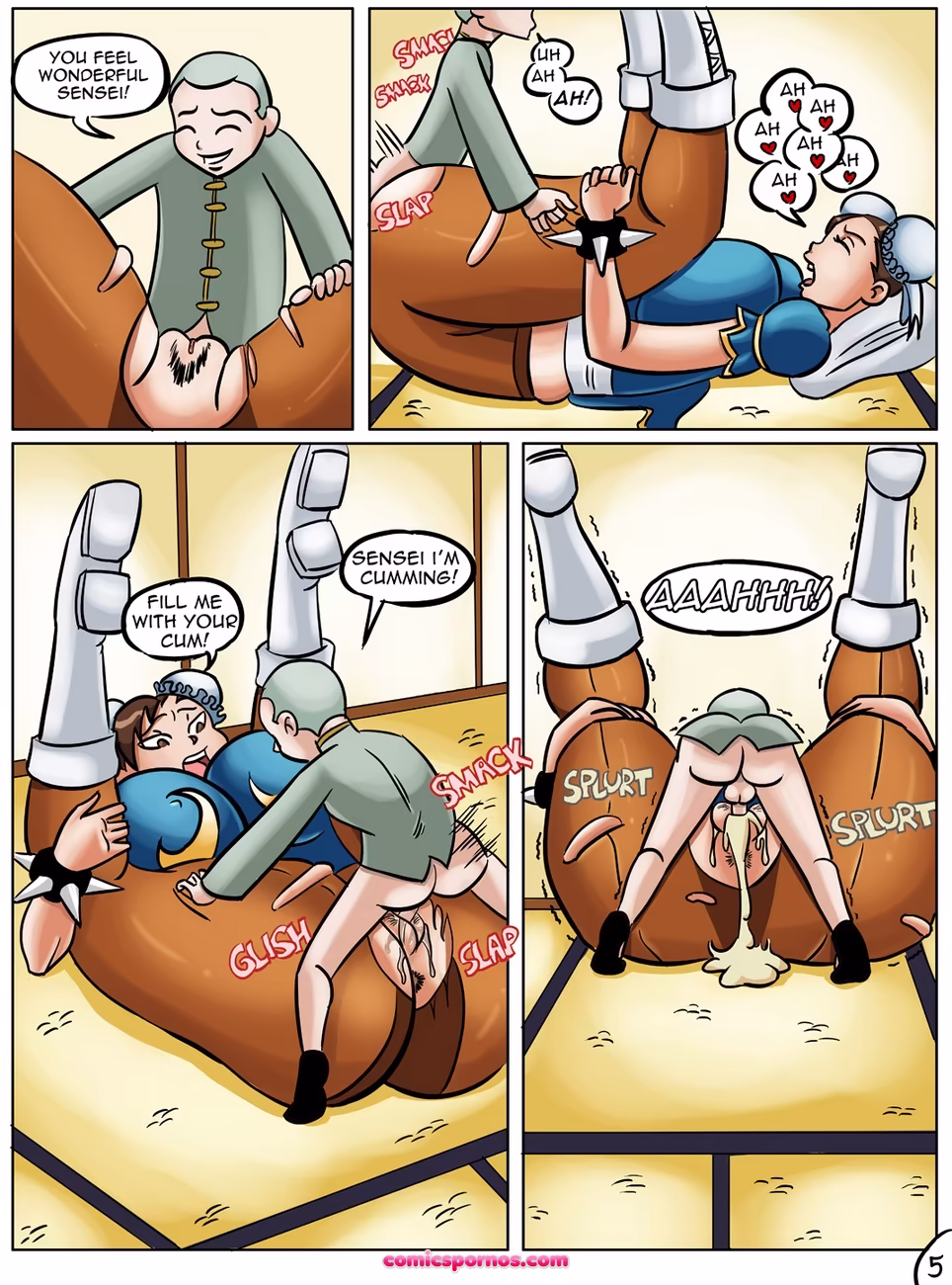 Chun-Li's Private Lesson - page 6