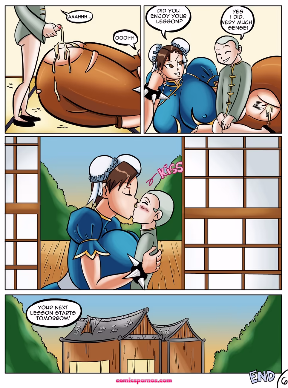Chun-Li's Private Lesson - page 7