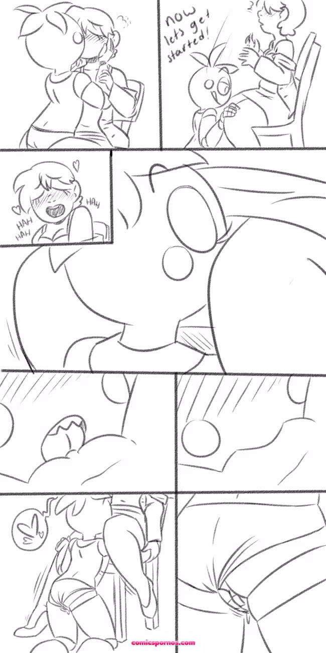 Chica Finds A Playmate - page 5