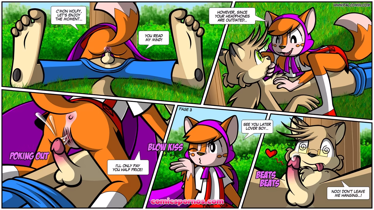 Cute Lil' Purple Riding Hood - page 3