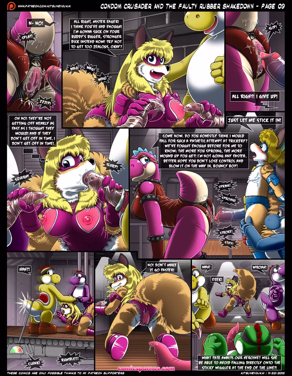 Condom Crusader And The Faulty Rubber Shakedown - page 10