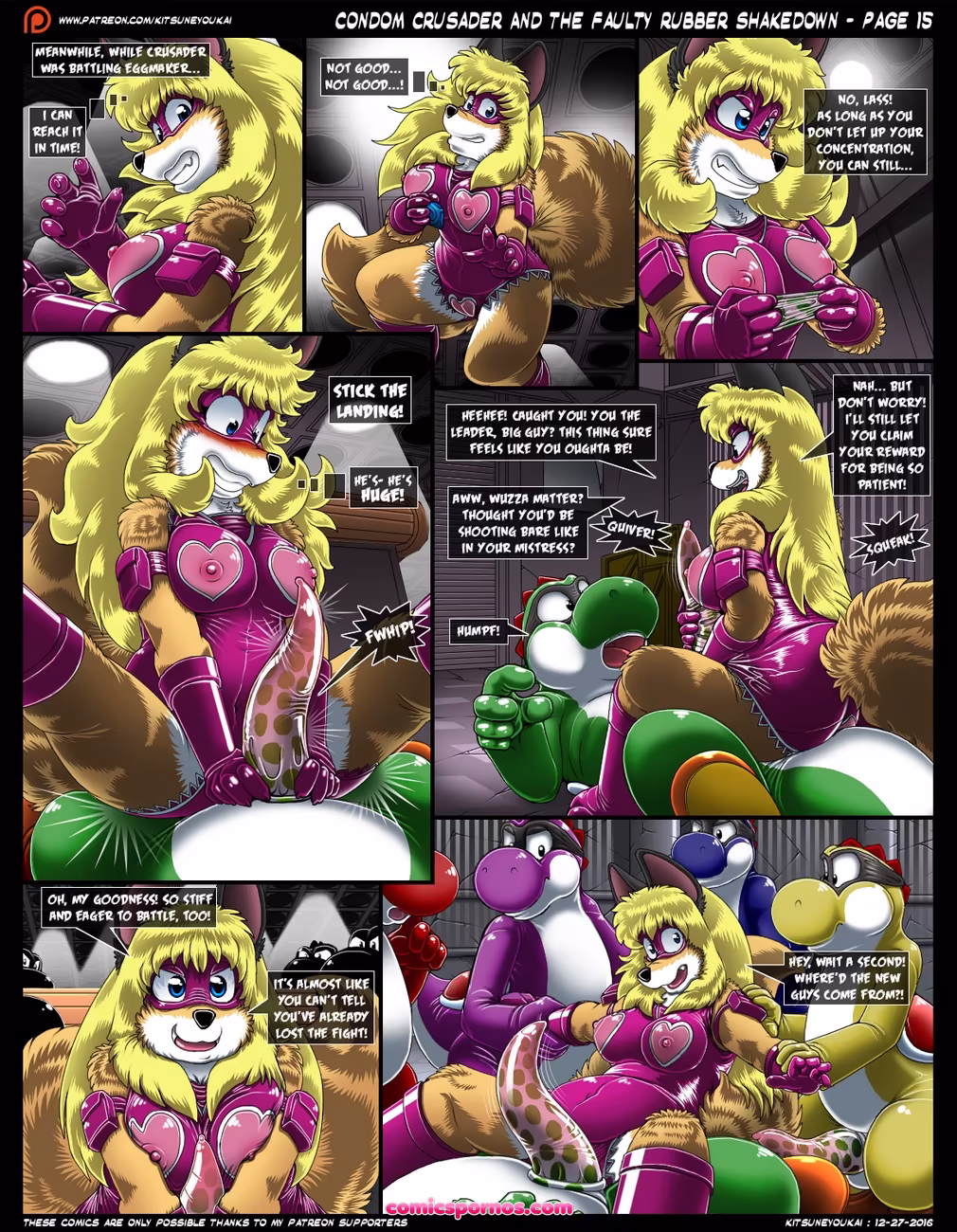 Condom Crusader And The Faulty Rubber Shakedown - page 16