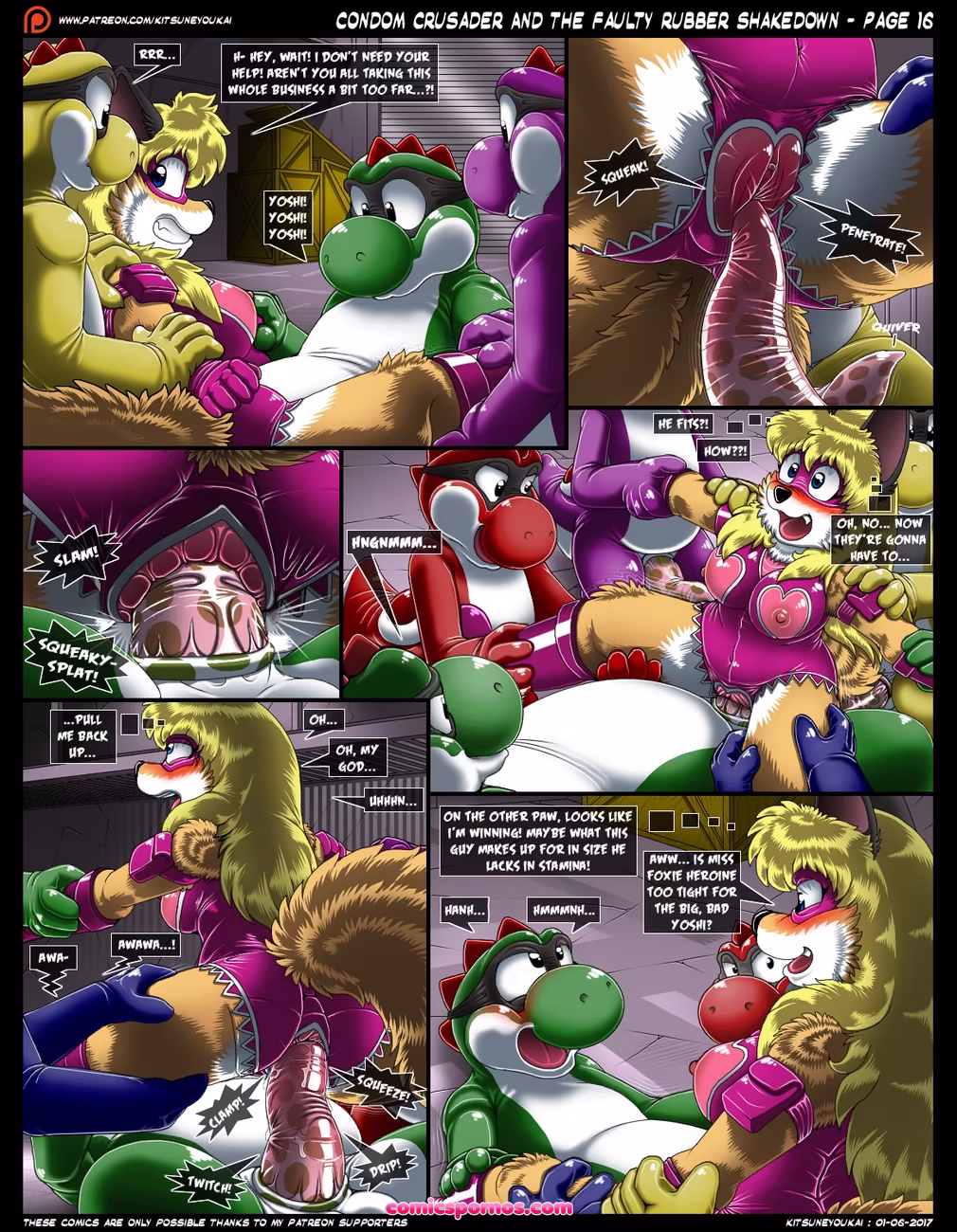 Condom Crusader And The Faulty Rubber Shakedown - page 17