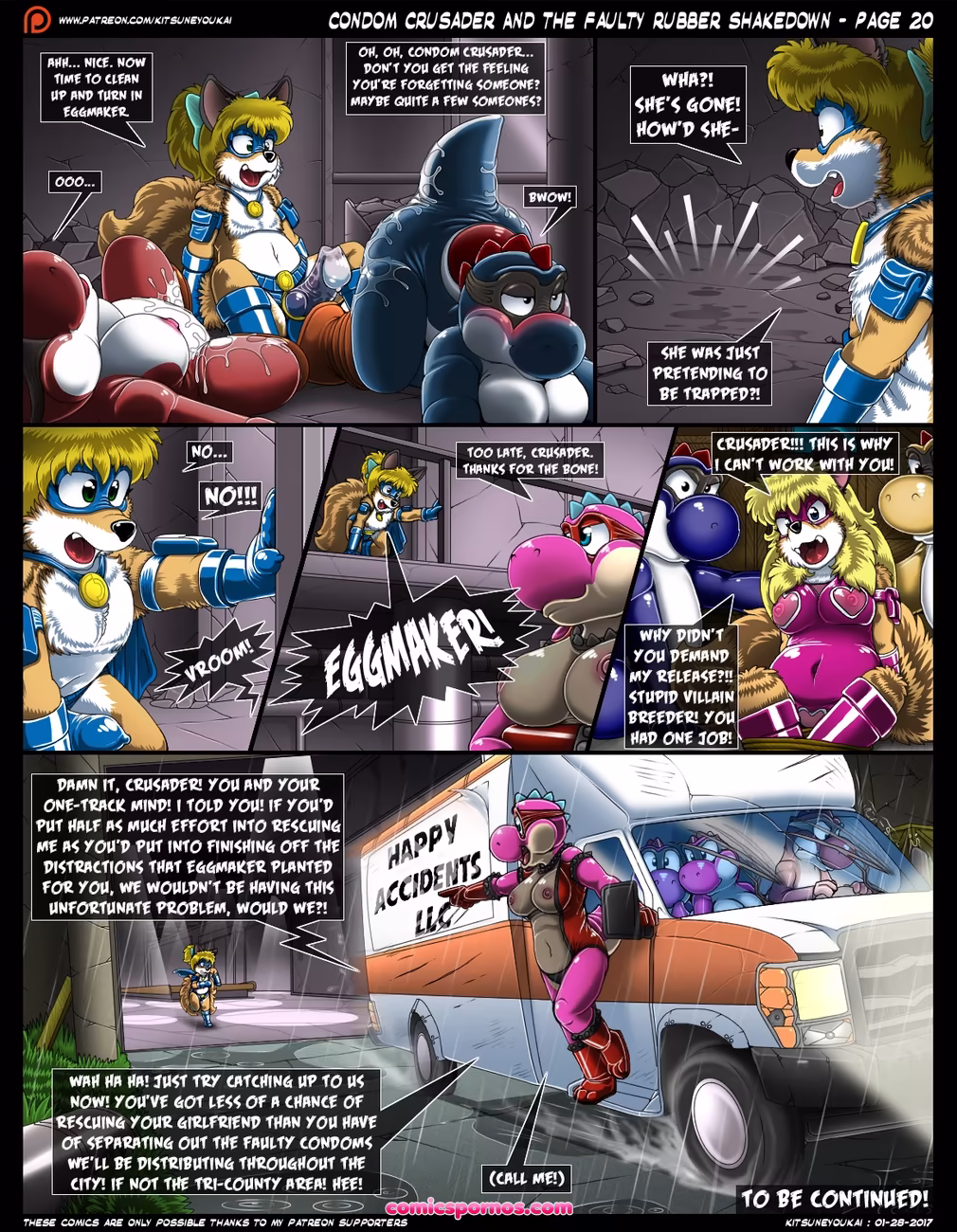 Condom Crusader And The Faulty Rubber Shakedown - page 21
