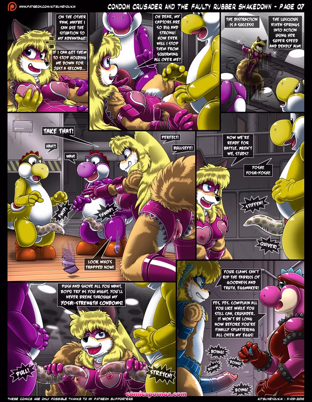 Condom Crusader And The Faulty Rubber Shakedown - page 8