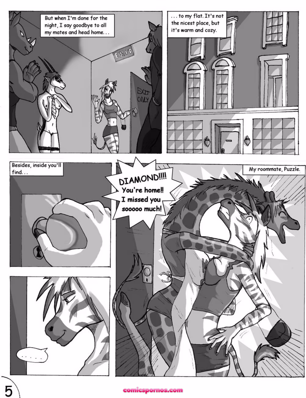 Day In, Day Out With Diamond - page 6