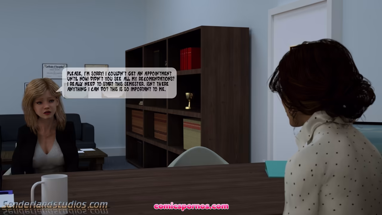 Dedra's Story - Office - page 8