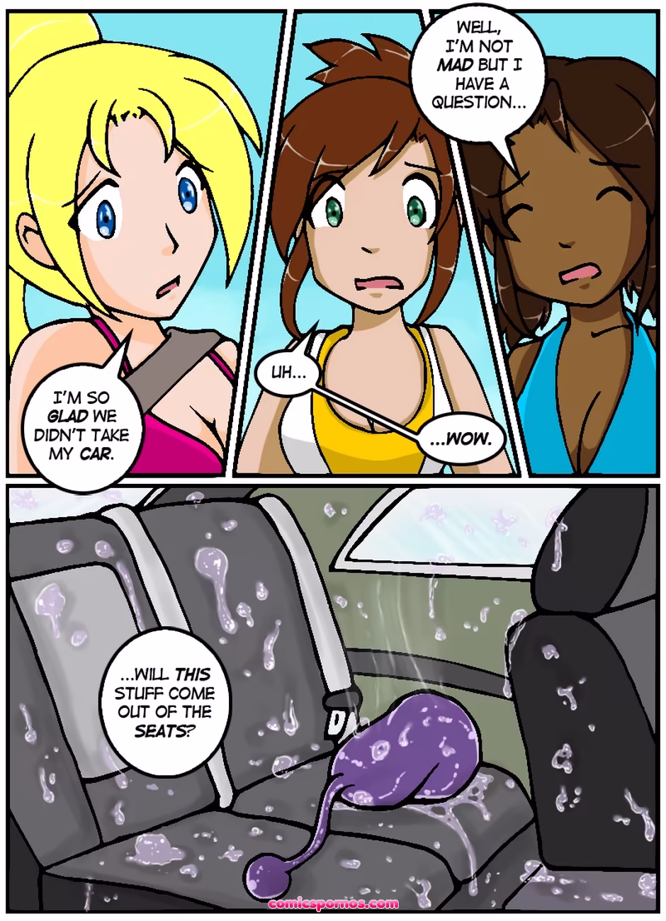 A Date With A Tentacle Monster 2 - Tentacle Beach Party - page 12