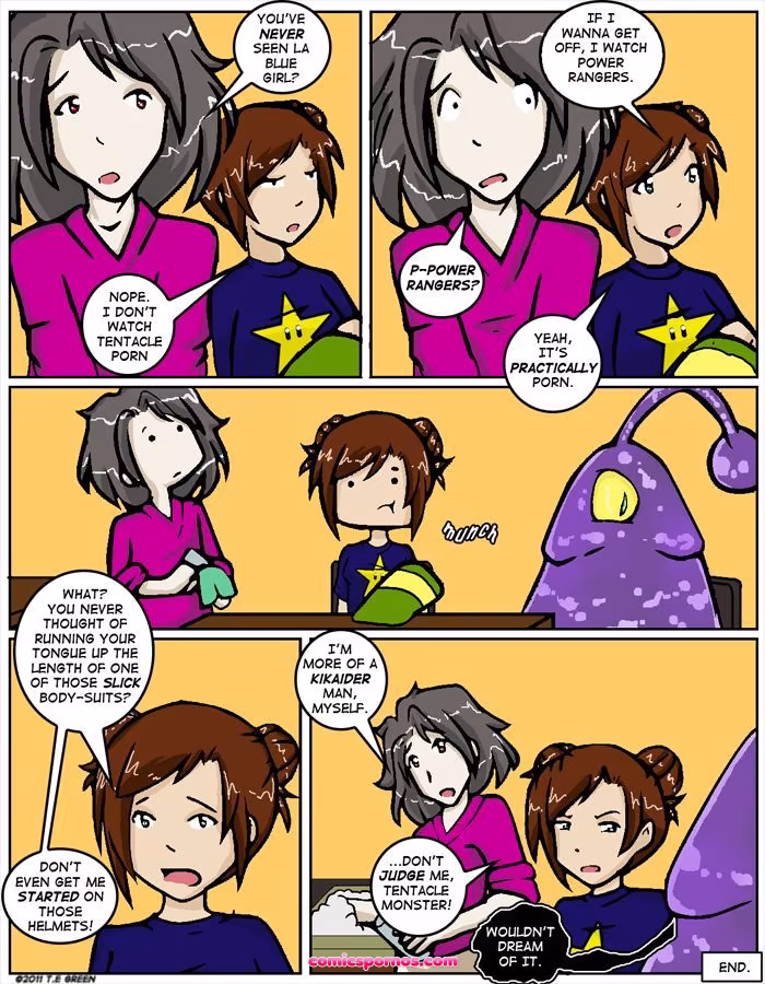 A Date With A Tentacle Monster 3 - Tentacle Hospitality - page 20