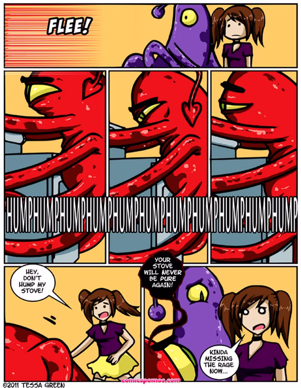 A Date With A Tentacle Monster 4 - Tentacle Multiplicity - page 10