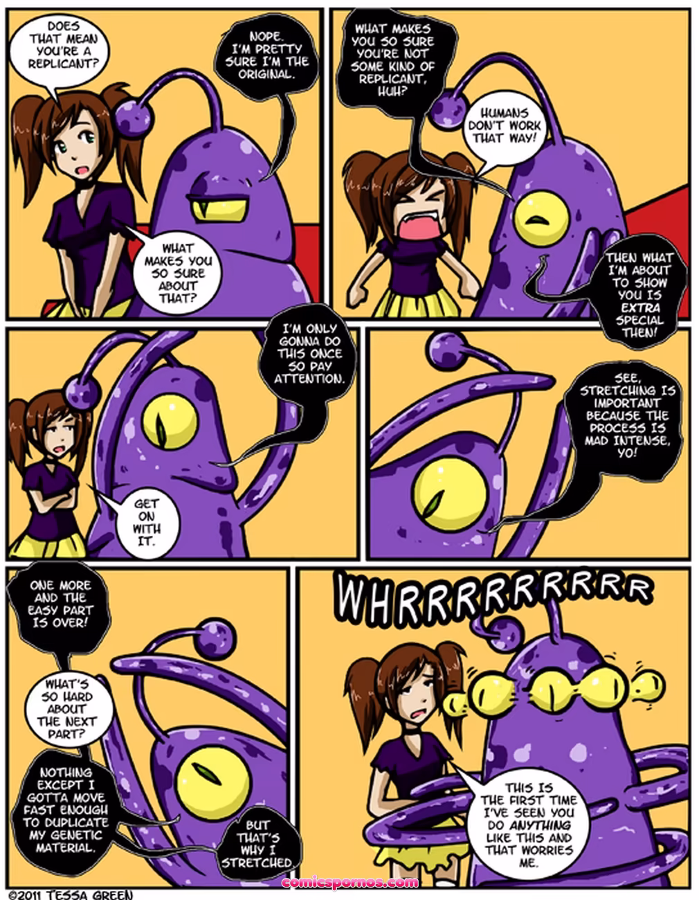 A Date With A Tentacle Monster 4 - Tentacle Multiplicity - page 6