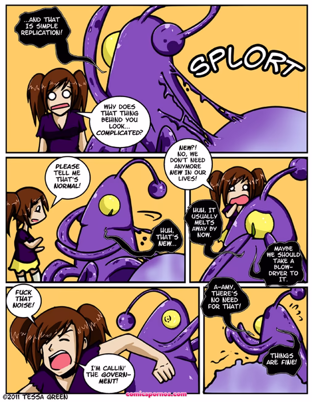 A Date With A Tentacle Monster 4 - Tentacle Multiplicity - page 7