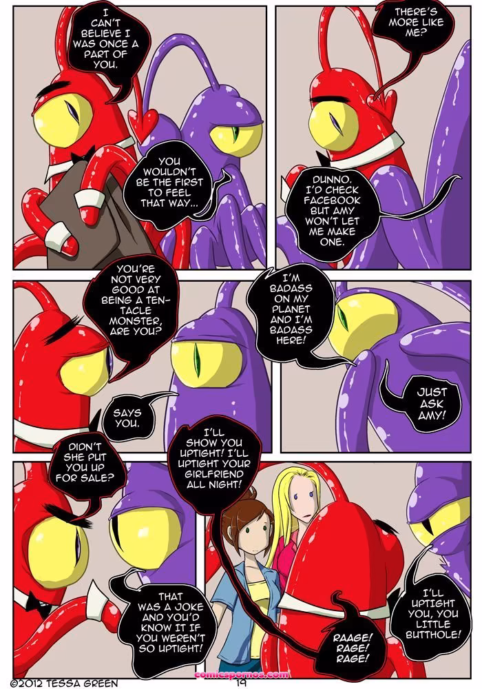 A Date With A Tentacle Monster 5 - Tentacle Competition - page 20