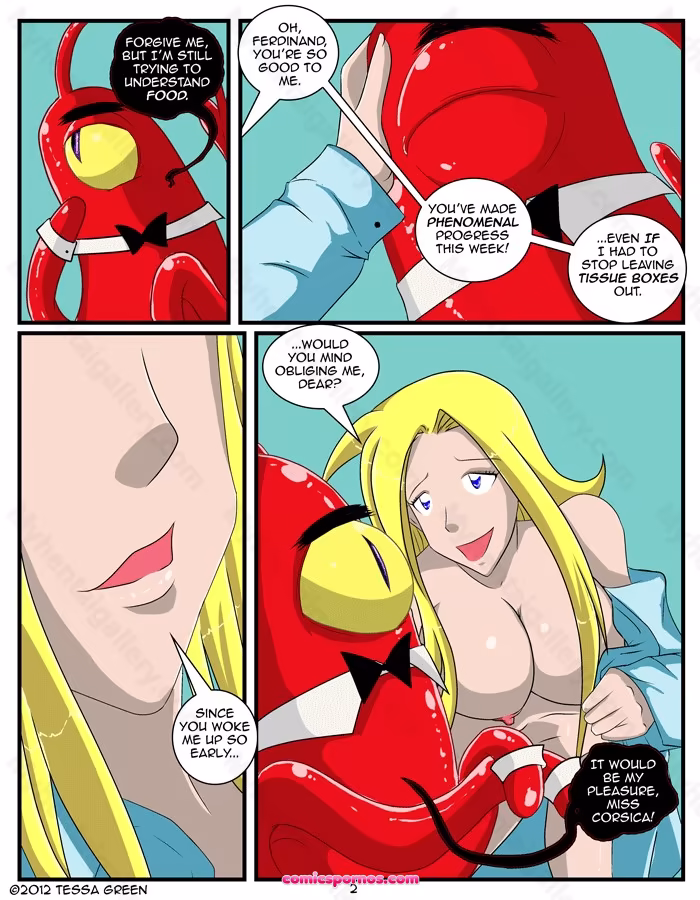 A Date With A Tentacle Monster 5 - Tentacle Competition - page 3