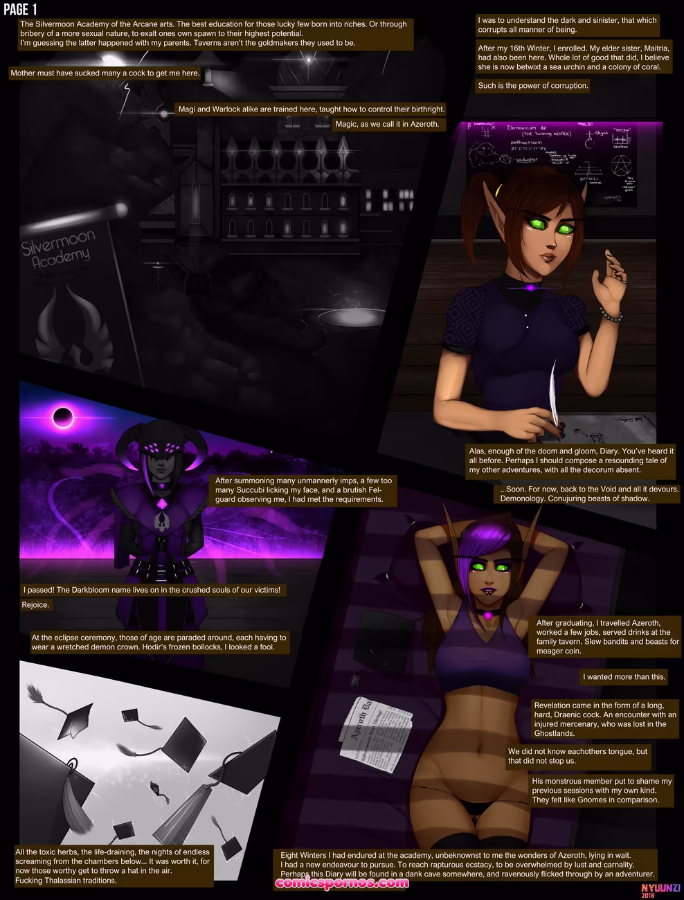 Diary Of A Blood Elf 1 - page 2